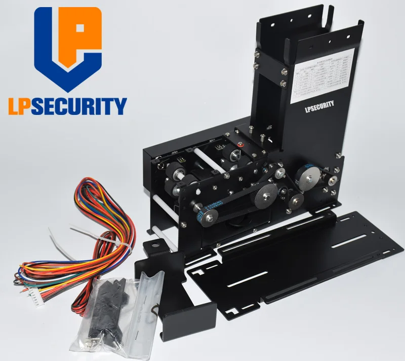 

LPSECURITY Automatic RFID Card Ticket Vending Issuing Machine Cards Back Fucnction for Intelligent Parking System Road Barrier
