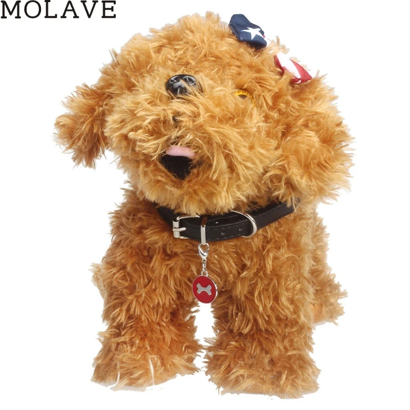 MOLAVE Happy Gifts симпатичная собака-щенок любимая модная популярная круглая кость щенок горный хрусталь кулон ПЭТ ювелирные изделия