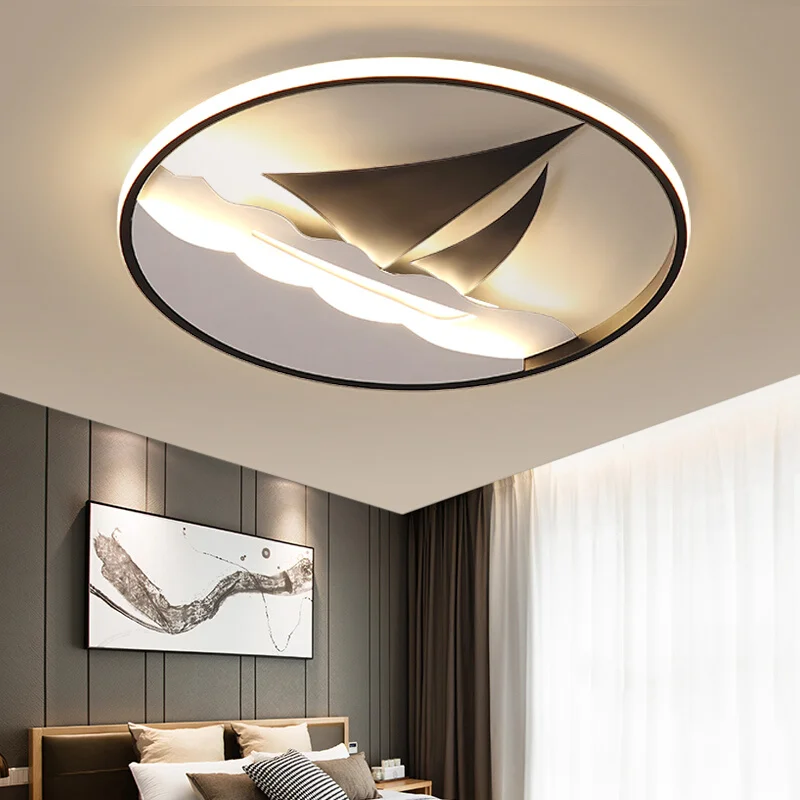 Modern LED Ceiling Lights Lamp for living room Bedroom AC85-265V lamparas de techo Modern LED Dimming Ceiling Lamp for bedroom