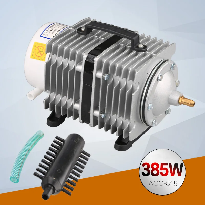 300L/min 385W SUNSUN ACO 818 Air Compressor Hydroponics