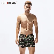 Камуфляж эластичная кулиска на талии мужские плавательные Шорты серфинга купальные трусы для купания пляжные играть для мужчин