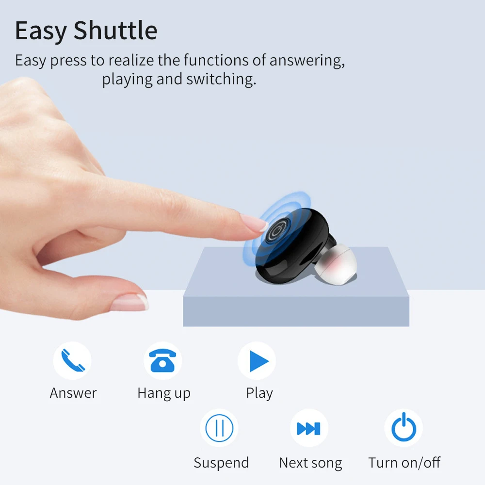 TWS I7s Bluetooth беспроводные наушники 4 2 гарнитура игровые спортивные с микрофоном