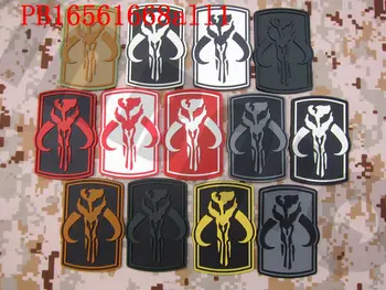 

3D PVC patch Boba Fett Mandalorian Bantha BOUNTY HUNTER Tactical military morale Airsoft
