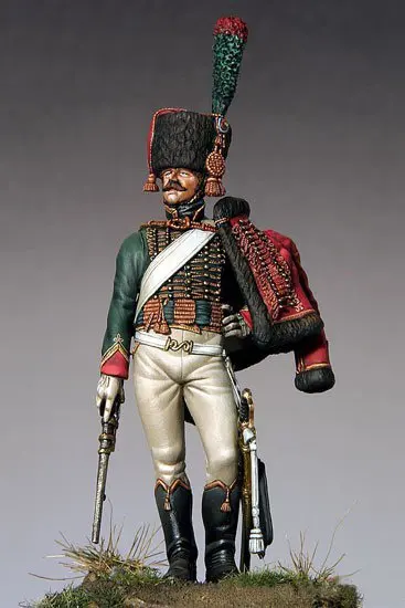 54mm The Empire of France chasseur 1805