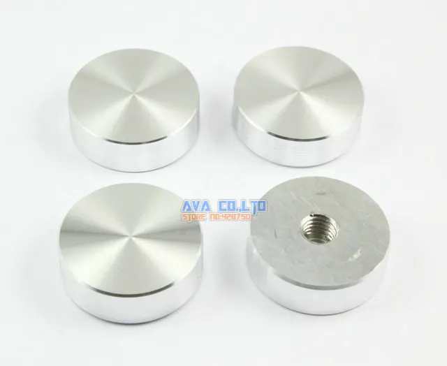 Buy 12 Pieces 29*10*M8 Aluminum Disc Glass Table Top