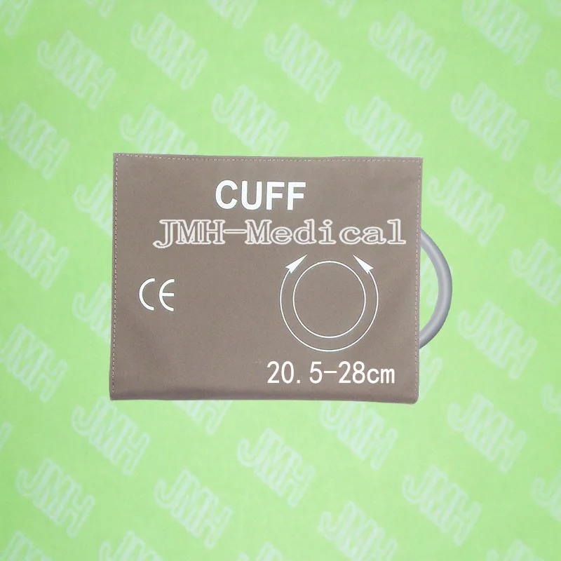 

Reusable Small Adult M1573A single tube NIBP cuff of soft leather,suitable for 20.5-28cm arm cricumference.