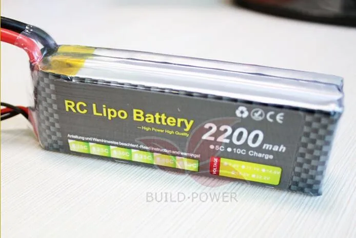 Оригинальная мощная Lipo батарея 7 4 V 11 1 14 8 18 5 22 2 2200mah 25c Max 50C для RC автомобиля лодки