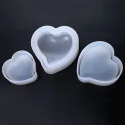 Бижутерия в форме сердца форма ручной работы DIY создания ожерелья и кулона модель штамповочные детали украшения