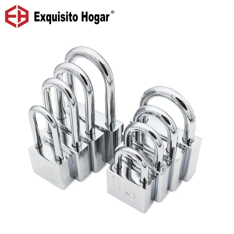 

Keyed Padlock Waterproof Antirust, Multifunctional Padlock,Anti-Theft Lock Pry Door Lock Cylinder Unlocked Head Window Lock