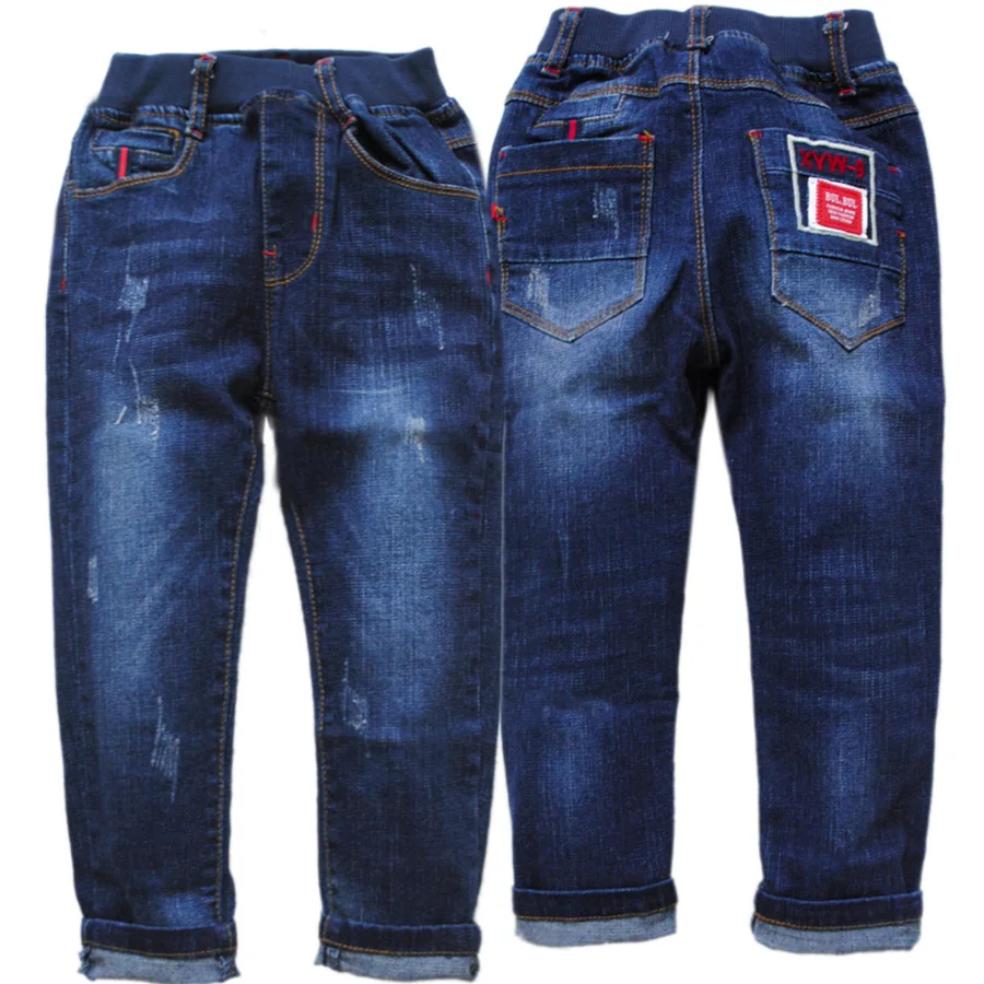 5936 boys jeans boy jeans pants soft denim navy blue trousers kids