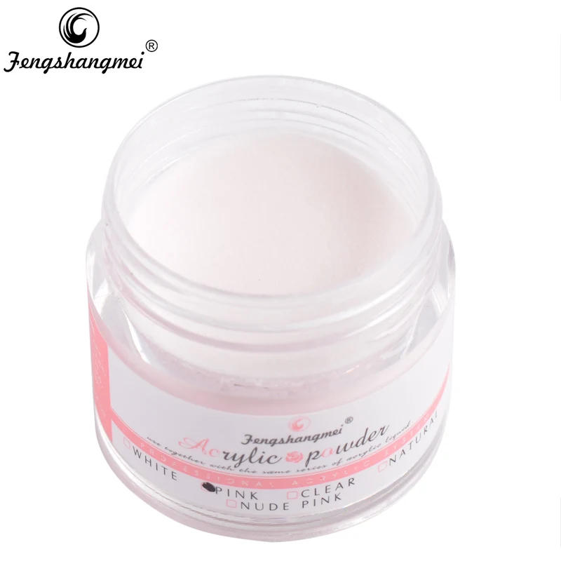 Fengshangmei Acrylic Nail Kit 3 Colors Crystal Nail Art Manicure 3D Design Acrylic Powder Liquid Set