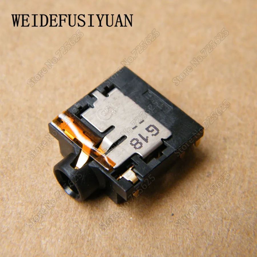 3.5mm Audio jack Port for Lenovo ThinkPad E450 E455 E550 E555 headphone jack socket connectorin