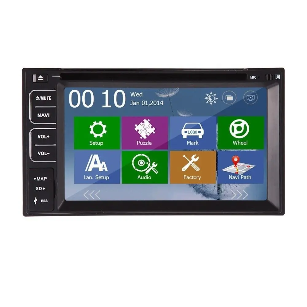 Discount BT+Radio 6.2inch double 2 Din car GPS Navi DVD player CD for Nissan TIIDA QASHQAI sunny PATHFINDER MU stereo Radio 2