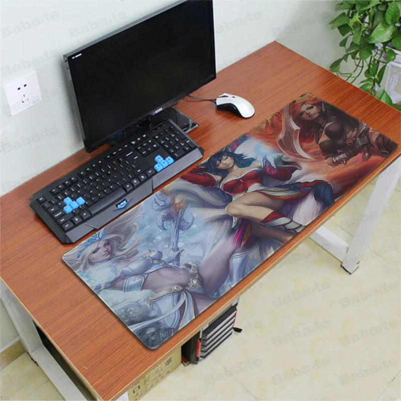 Babaite Подарочный коврик для мальчика League of Legends натуральный каучук игровой мыши