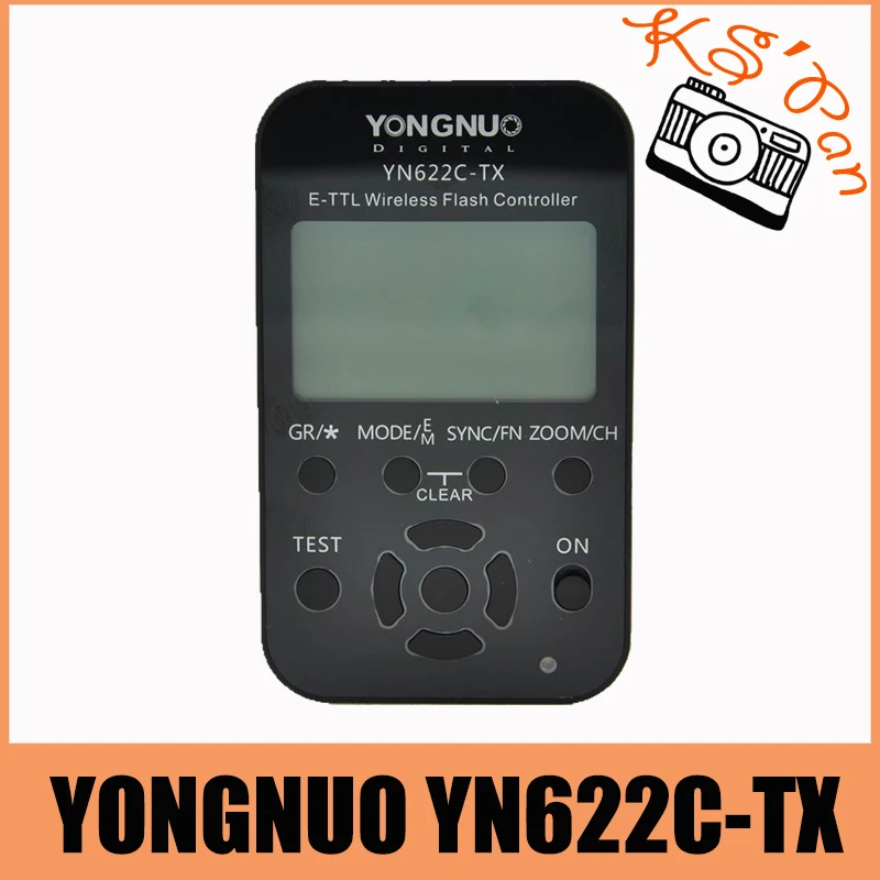 YongNuo YN622C TX YN 622C TX E TTL LCD wireless flash controller wireless flash trigger For