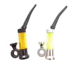 Модные креативные трубки для курения табака травы курение трубы детекторы дыма Точильщик дыма наргиле мундштук