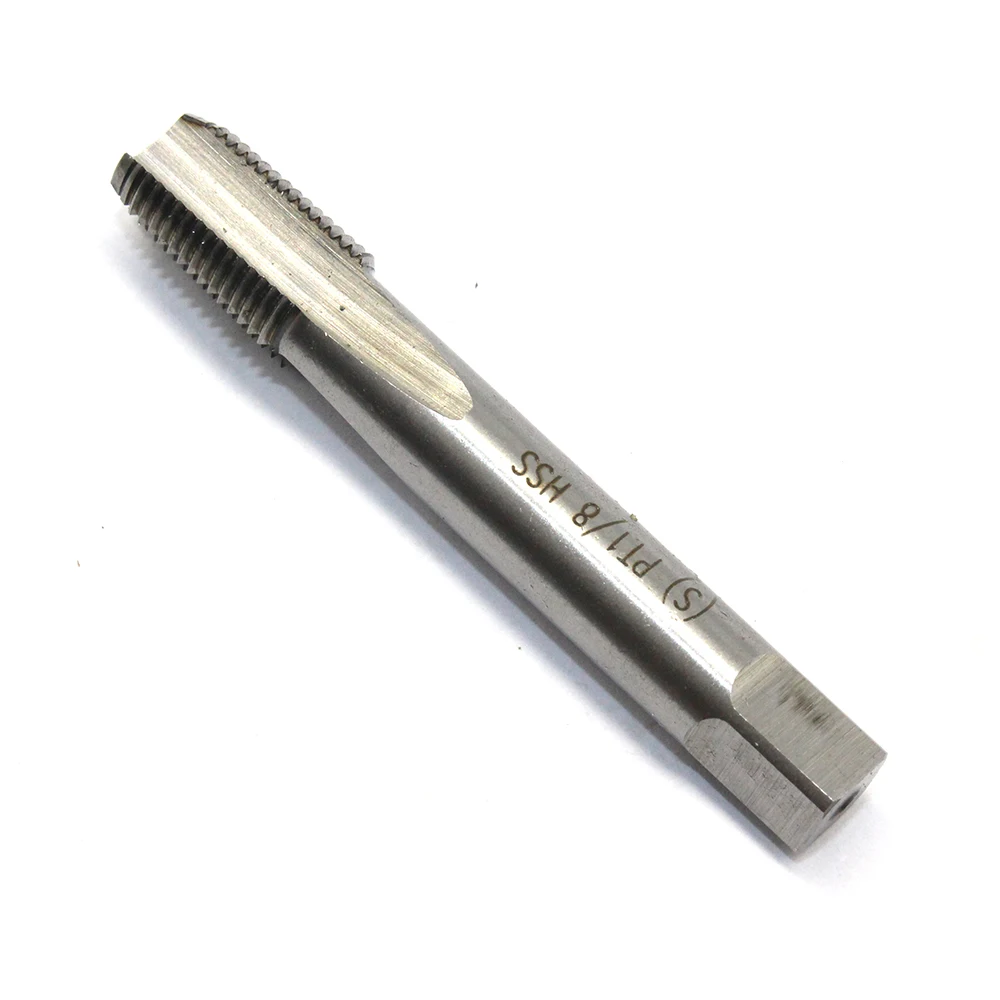 

1PC HSS Pipe Thread Tap 1/16 1/8 1/4 3/8 1/2 5/8 3/4 Machine Tools High Speed Steel Screw Tap