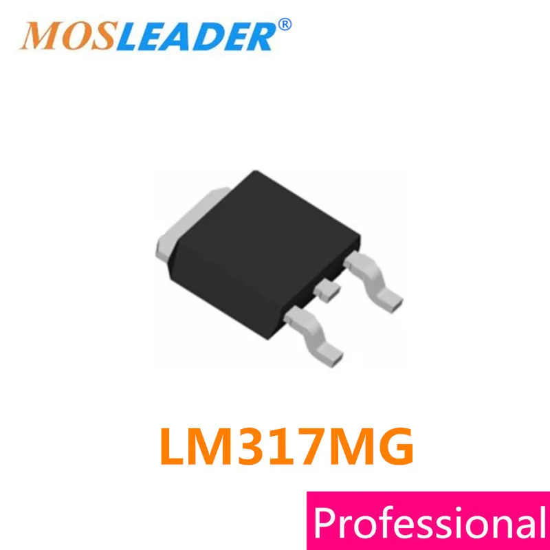 Mosleader SMD LM317MG TO252 500 шт. DPAK LM317M, сделано в Китае, высокое качество