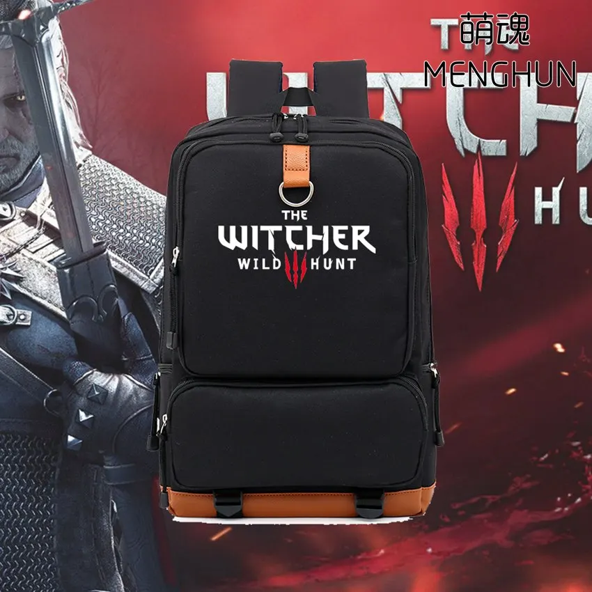 

new design game concept Video game Pc game The Witcher Wild Hunt backpack game fans backpacks gift for boyfriend bags nb185