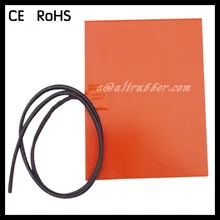 12 V 100 W 150*150 MM силиконовая грелка/нагреватель для 3D-принтера