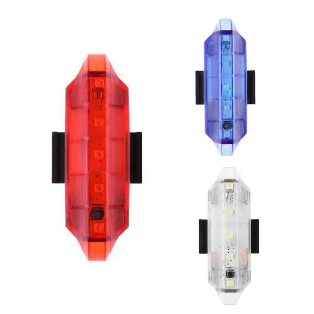 Best Price 2018 Bicycle Light USB Rechargeable COB 5LED  Bright 4 Modes Cycling Rear Lamp Tail Light Back Lamp 3 Colors Bicycle Accessory