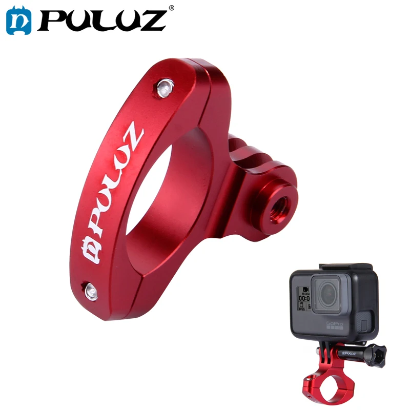 

PULUZ Bike Mount For GoPro HERO6 Aluminum Handlebar Adapter For Go Pro Hero5 Bicyle Adapter Mount