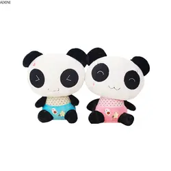 1 шт., детские плюшевые игрушки Kawaii Panda на день рождения, подарок, реалистичные игрушки с животными для детей, девочек, мальчиков, влюбленных