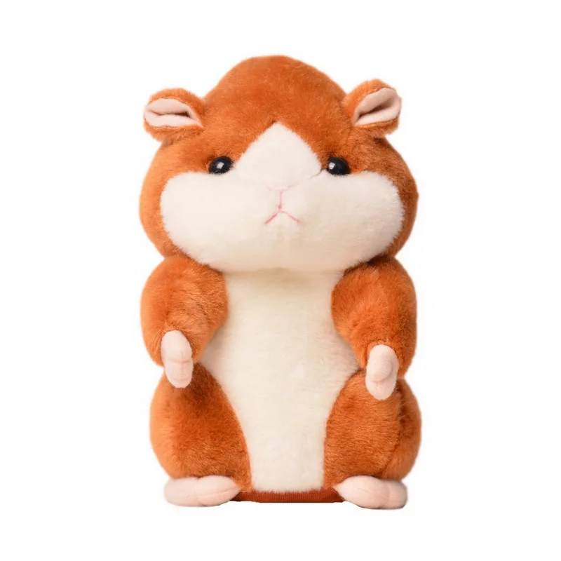 3 Colors Talking Hamster Plush font b Toy b font Hot Cute Speak Talking Sound Record