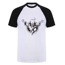 Летняя футболка Thunderdome мужские модные футболки с коротким рукавом из хлопка с круглым вырезом, футболки DS-023