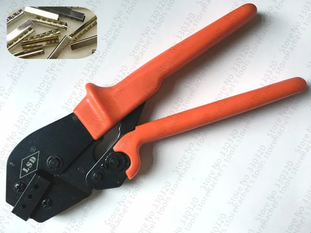 Crimper For Attach Metal Sheath Aglets To The End Of Laces Hand
