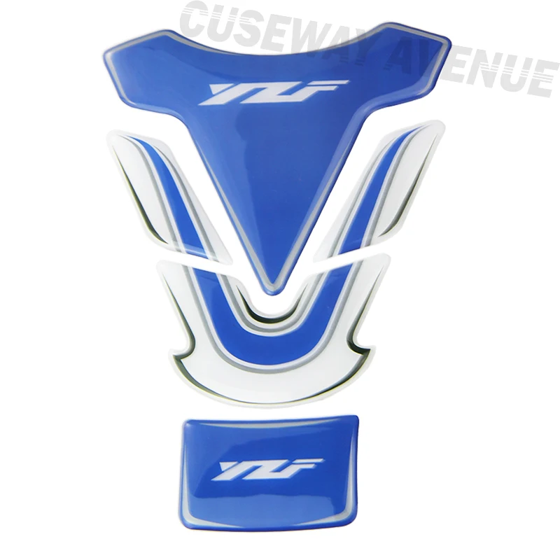 

3D Motorcycle Tank Pad Protector Decal Sticker for Yamaha YZF-R1 YZF-R6 YZF R1 R6 Stickers