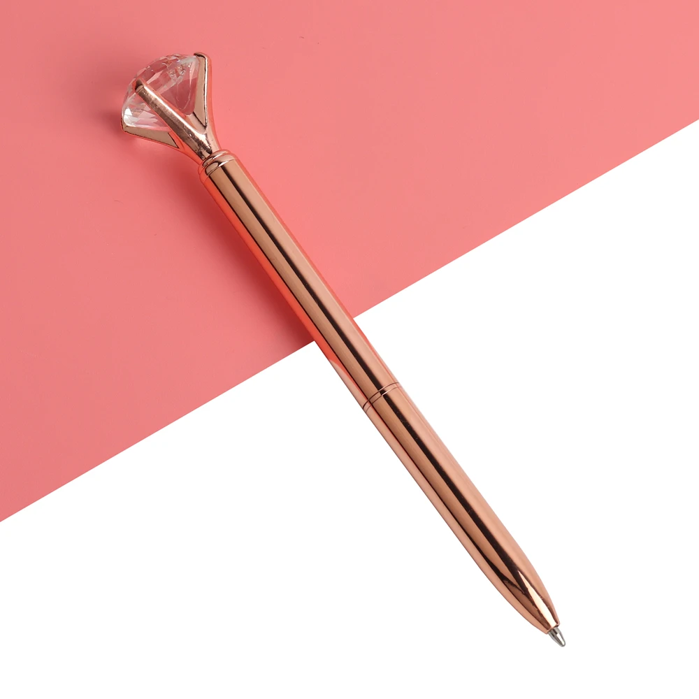 4 шт./лот GENKKY розовое золото шариковая ручка пятнистые бриллианты масло градиент ручка стационарный набор ручек подарочная ручка перо 0,7 мм унисекс