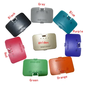 

10pcs a lot Replacement Jumper Pak Memory Door Cover With 8 Colors For N64