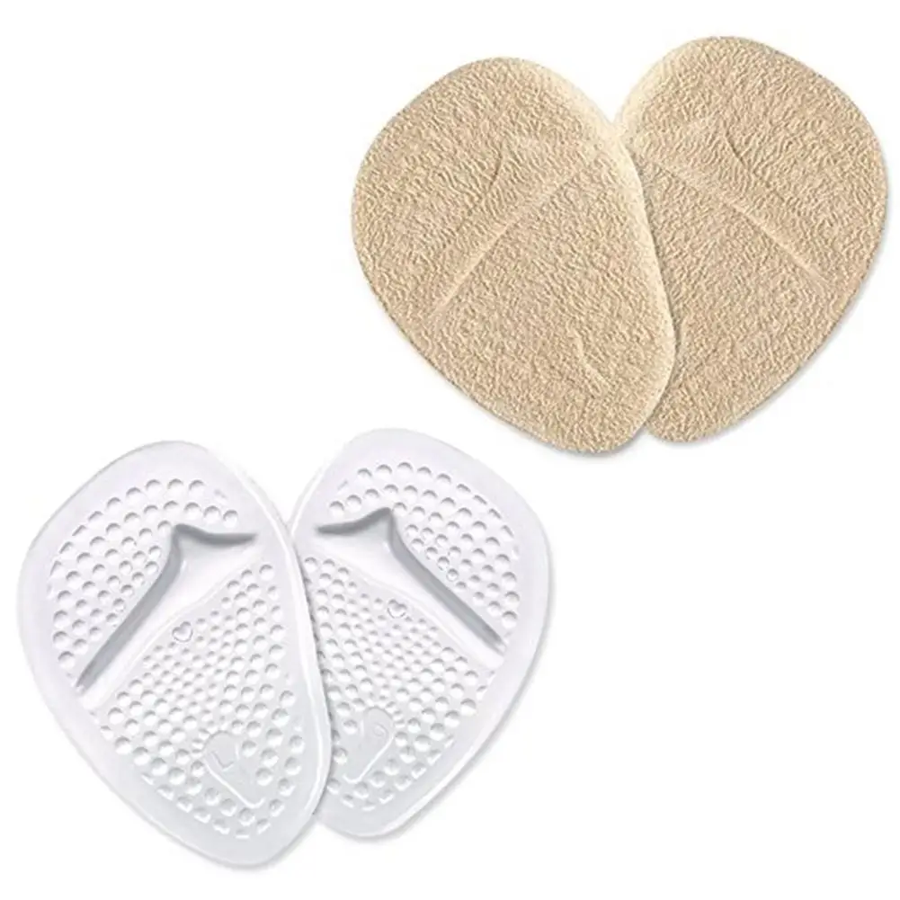 BellyLady 4 Pcs Anti slip Shoe Pads Inserts Gel Forefoot Insoles for