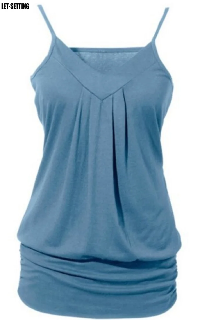 

summer new fashion European American V-neck sexy casual sling ladies vest S-5XL,red,purple,black,blue