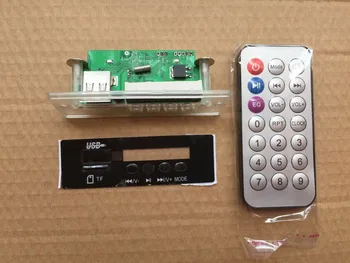 

2019 7-12V MP3 audio decoder board Digital LED remote control usb TF FM radio