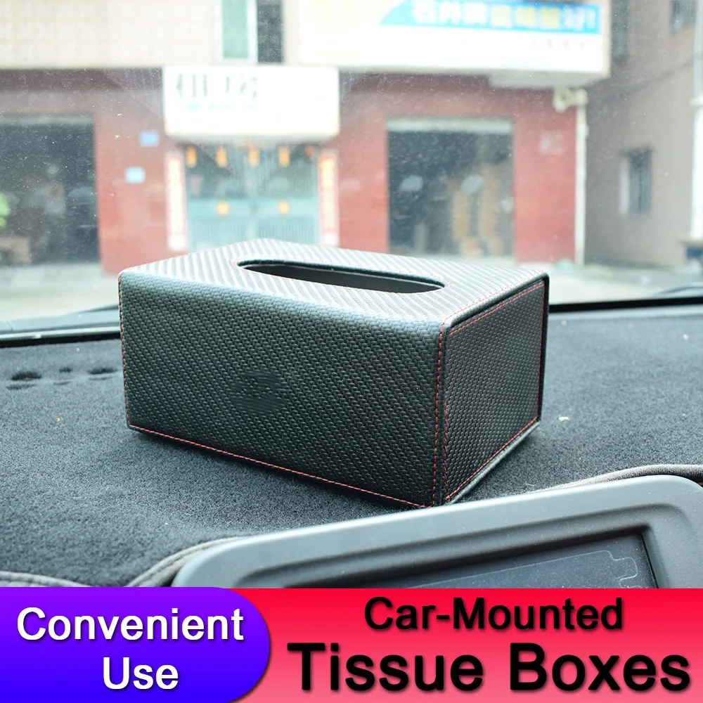

Car mounted paper towel box Large capacity mounted napkin carton For Infiniti Q50 Q50L Q60 Q70L QX50 QX56 QX60 QX70