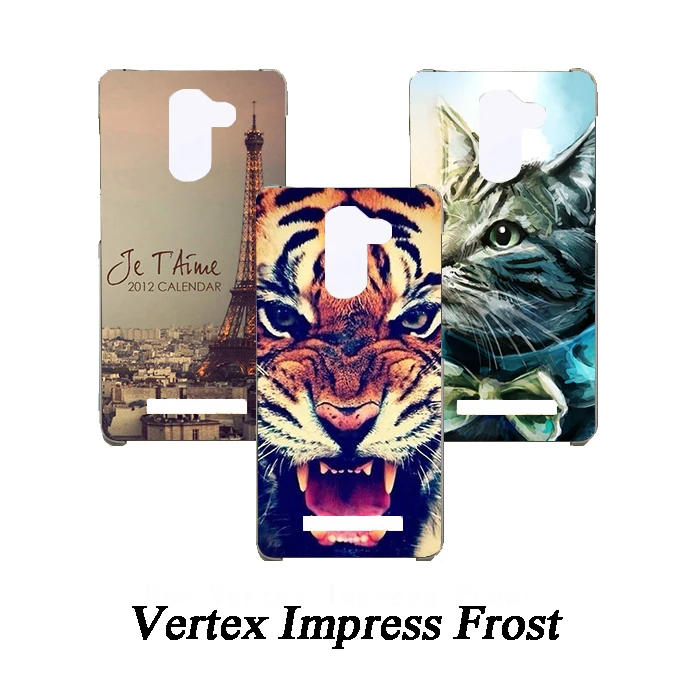 Мягкий чехол для телефона из ТПУ Vertex Impress Frost силиконовые чехлы с рисунком волка