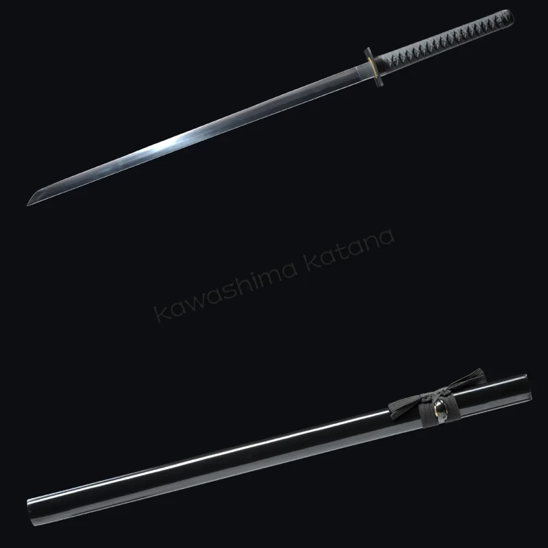 Hand Crafted Carbon Steel Ninja Straight Sword Katana Sharp Edge Ready For Battlein Swords from