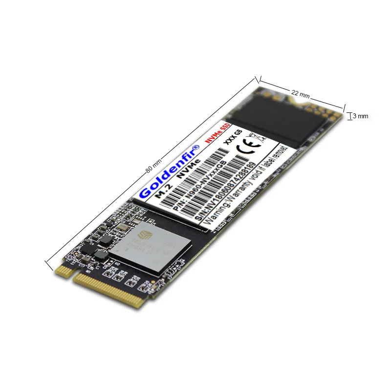 Goldenfir PCIe SSD 120 ГБ 240 480 521 NVMe M2 PCIE M.2 жесткий диск PCI e ГБ|Внутренние твердотельные