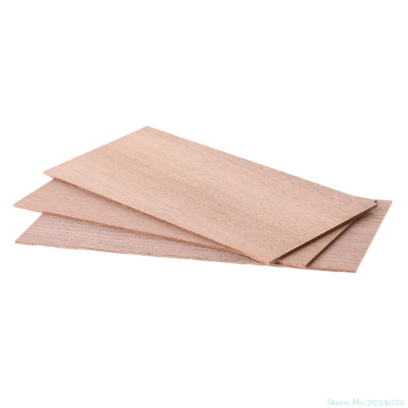 

New 3pcs/set Guitar Parts Head Veneer Sapele Wood Headstock Luthier Tonewood DIY Tool Drop Ship