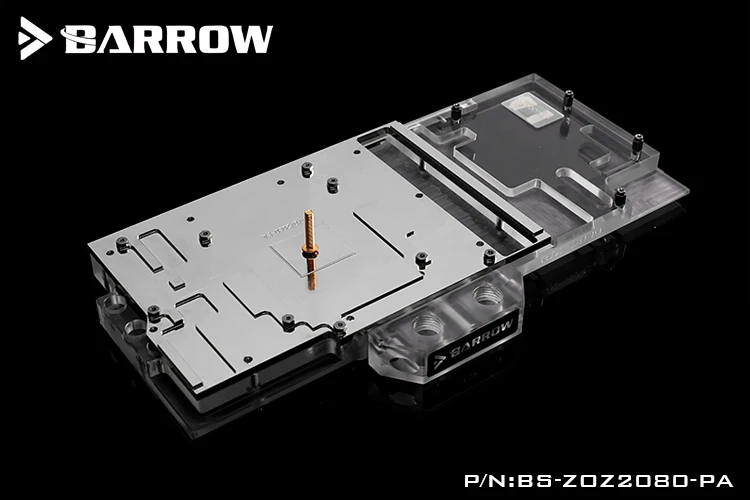 Barrow VGA блок для ZOTAC GAMING GeForce RTX 2080 AMP Extreme Core GPU Water Block|Кулеры/вентиляторы/системы