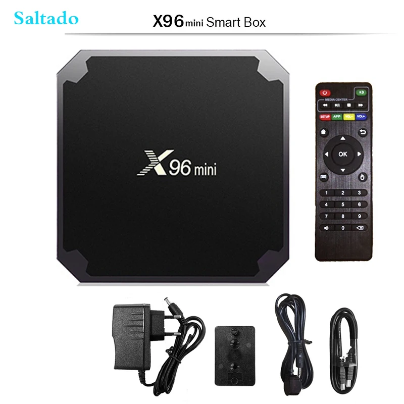 Saltado X96mini font b Android b font 7 1 X96 mini Smart font b TV b