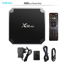 Saltado X96mini Android 7.1 X96 mini Smart TV BOX S905W Quad Core support 2.4G