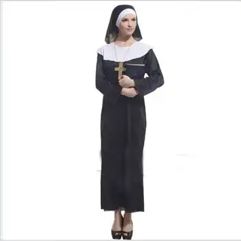 

Performance Costumes To Promote Adult Nun Business Attire Uniform Cosplay Costume