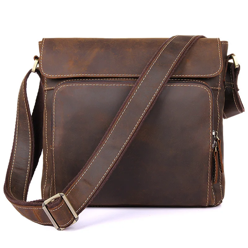 Woosir Vintage sac à bandoulière concepteur hommes