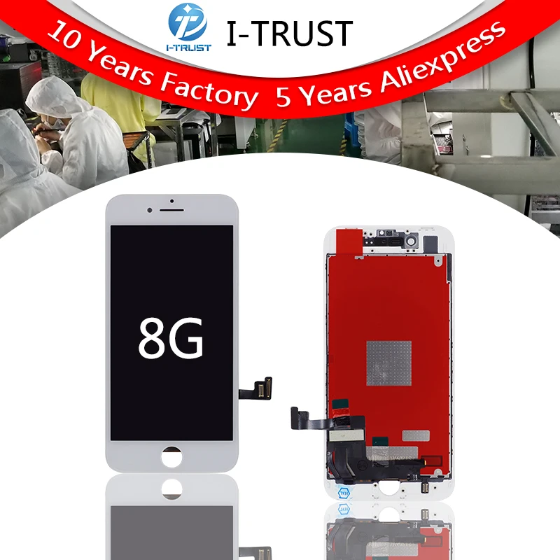 

10pcs For iPhone 8 LCD display Original OEM quality screen Replacement Lens Pantalla with Touch Digitizer free shipping