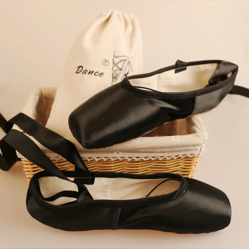 Professional Satin Ballet Pointe Shoes Choose Color Arabesque Life