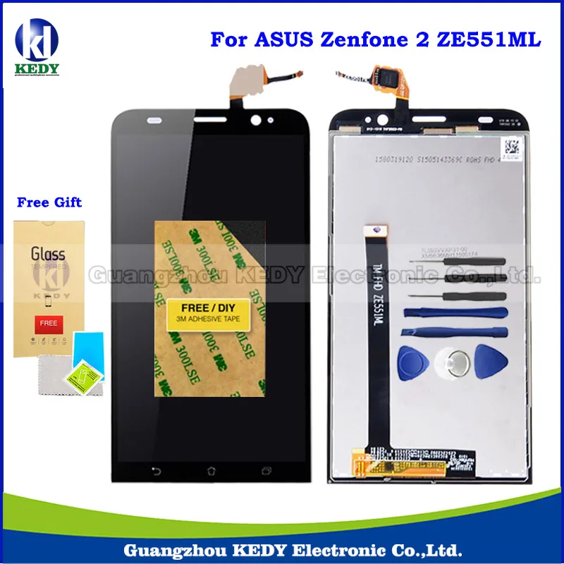 New Original LCD Display Touch Screen Digitizer Assembly For Asus Zenfone 2 ZE551ML Z00AD Z00ADB Z00ADA