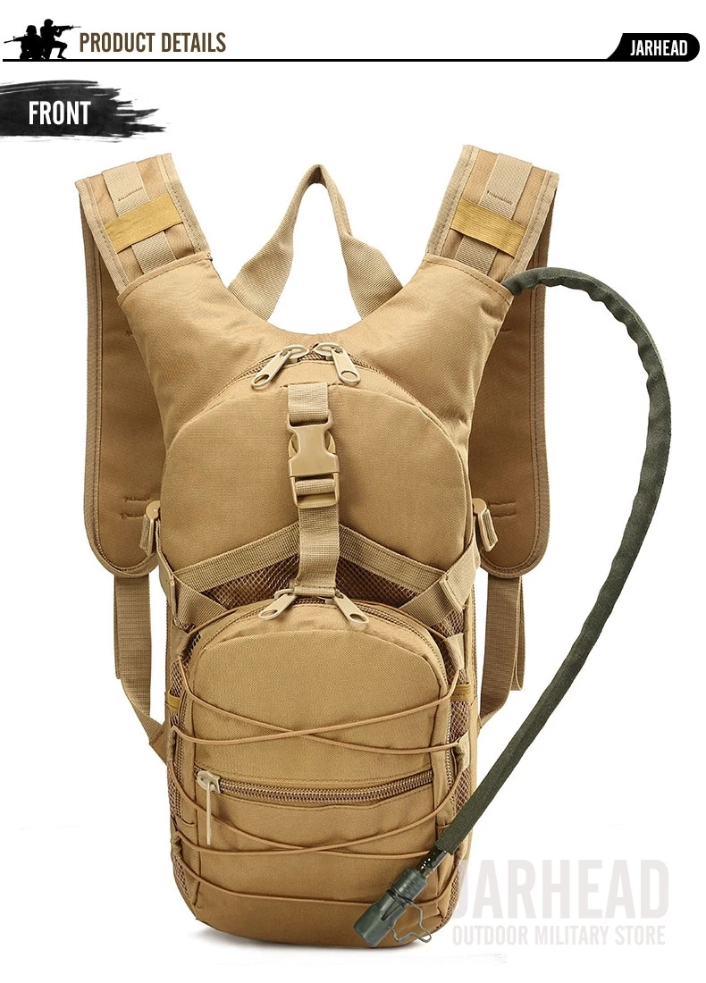 Тактический 2.5L велосипед верблюд воды сумка рюкзак Camel гидратация барсетка рюкзак кемпинг езда Охота пакет для воды